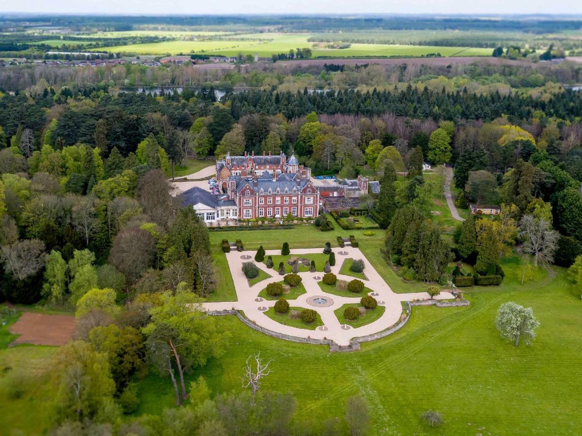 Lynford Hall Hotel Mundford Exteriér fotografie